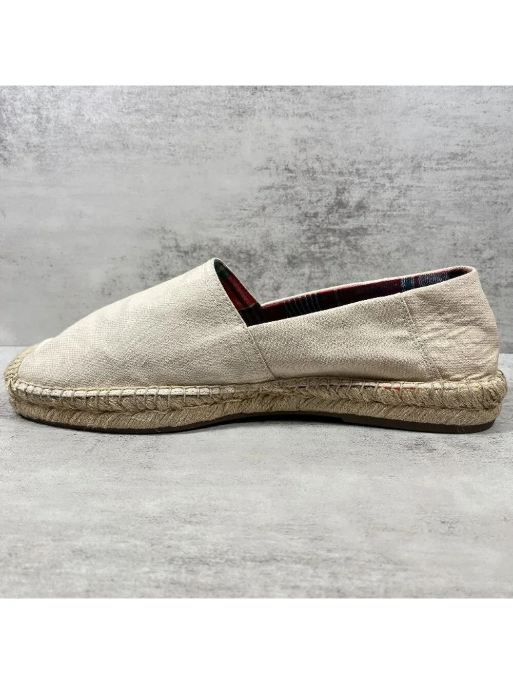 Polo Ralph Lauren Cevio Slip-on Canvas  Espadrilles - Men's Size 10 - Beige